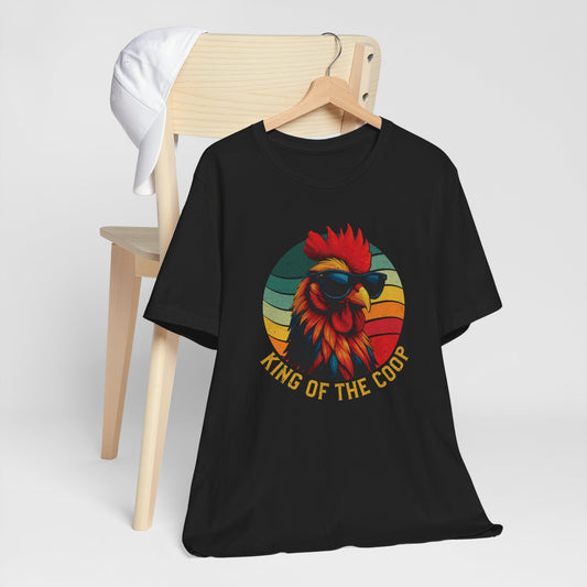 King of the Coop Rooster T-Shirt — Vintage Farmhouse Chicken Tee