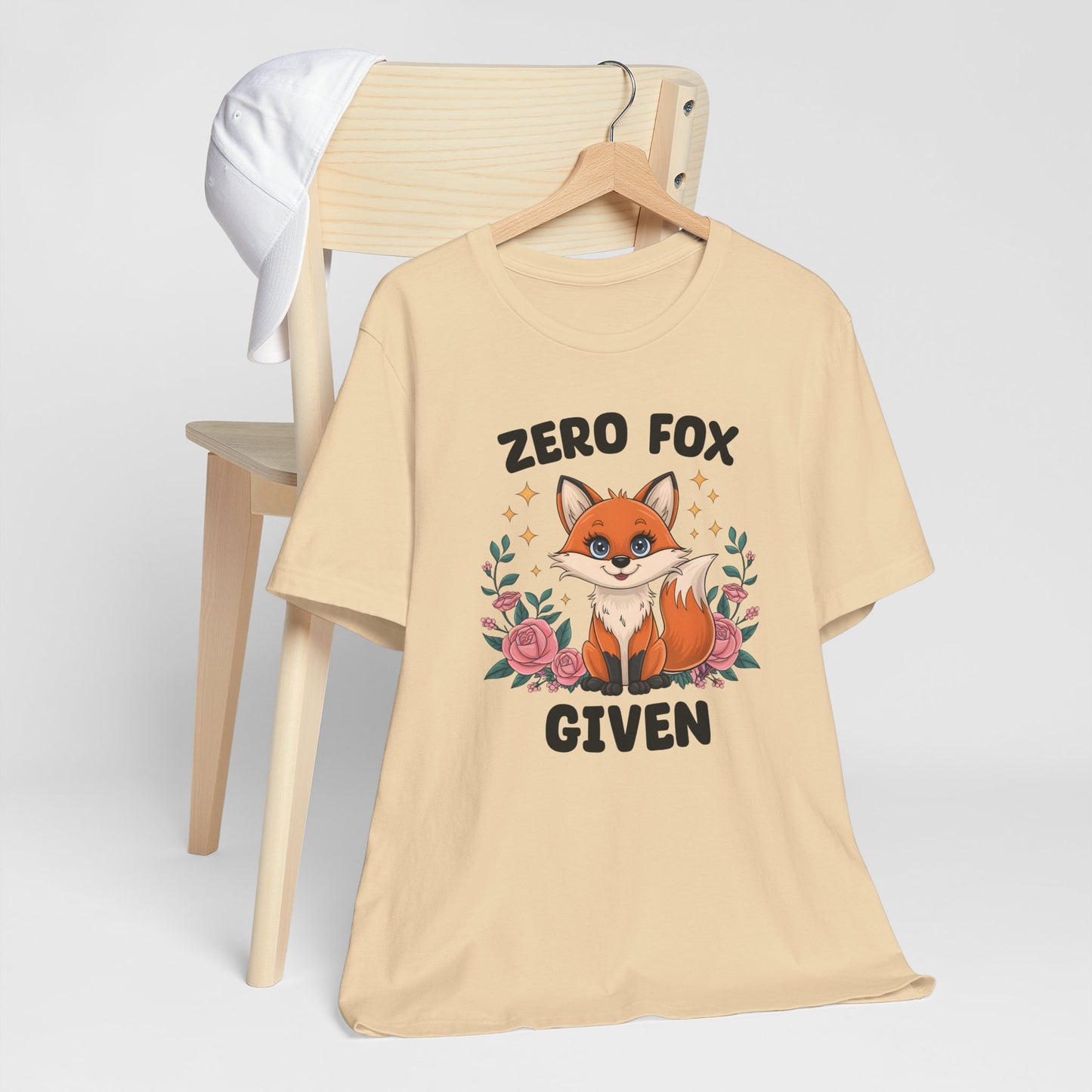 Zero Fox Given Sarcasticly Cute Tee Shirt