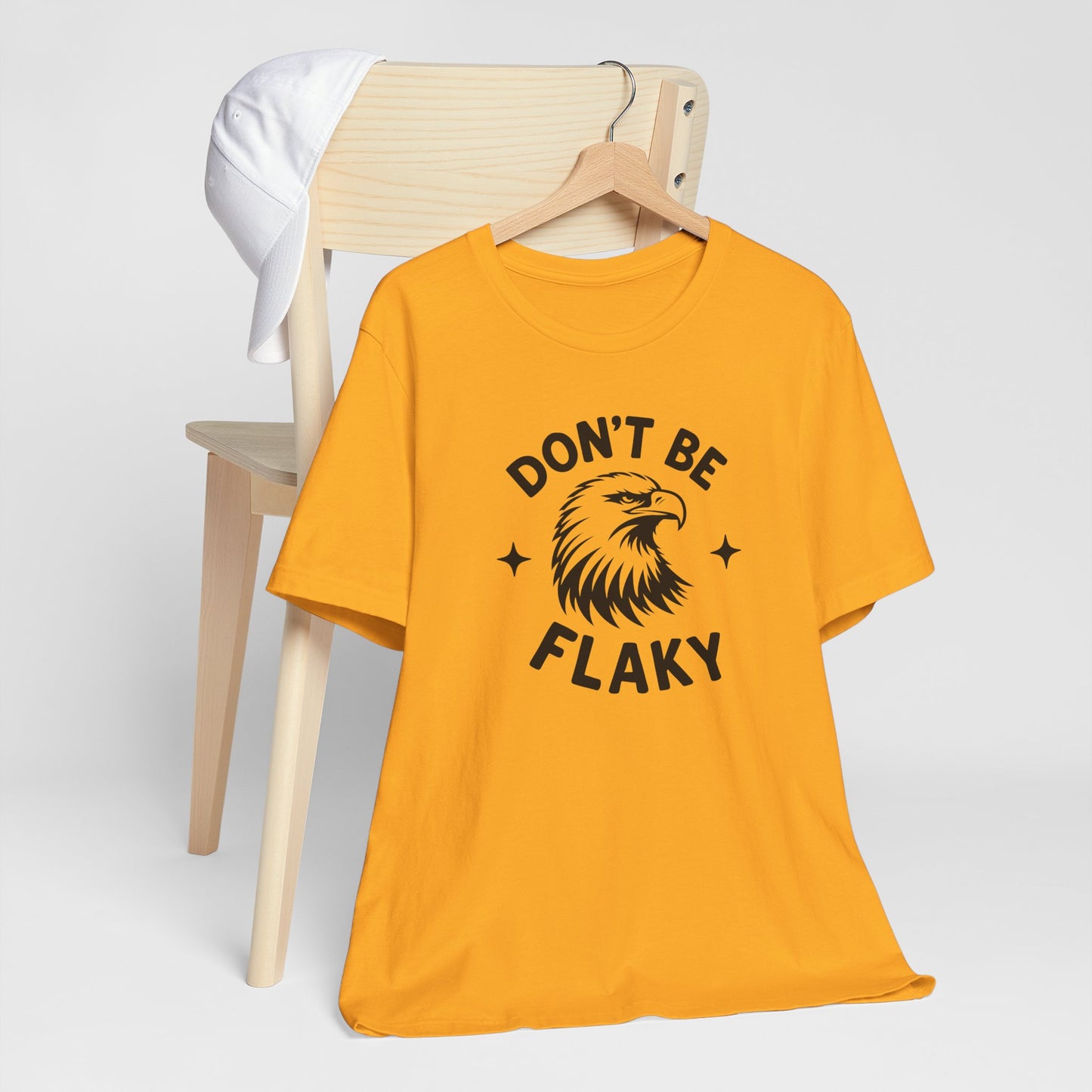 Don't Be Flaky Bald Eagle Tee Shirt