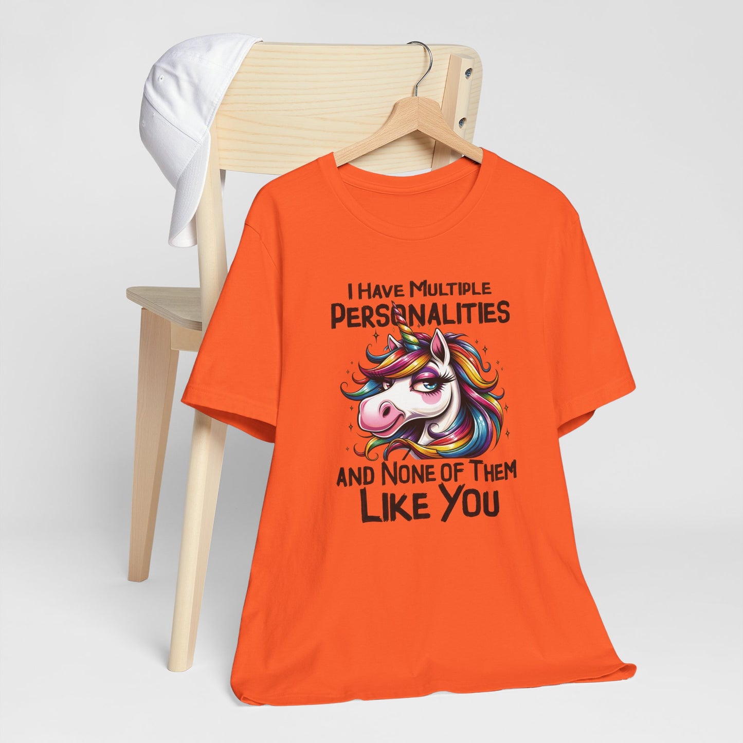 Funny Sarcaatic Unicorn Insult Short Sleeve Tee Shirt