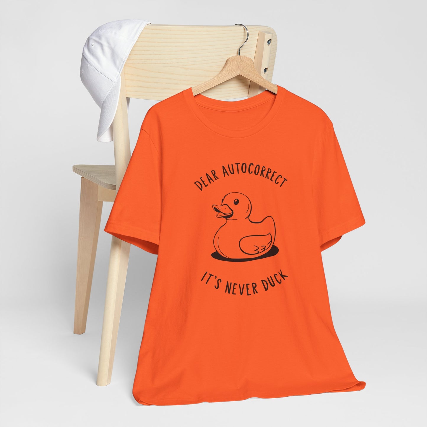 Dear Autocorrect - Funny Rubber Duck Tee