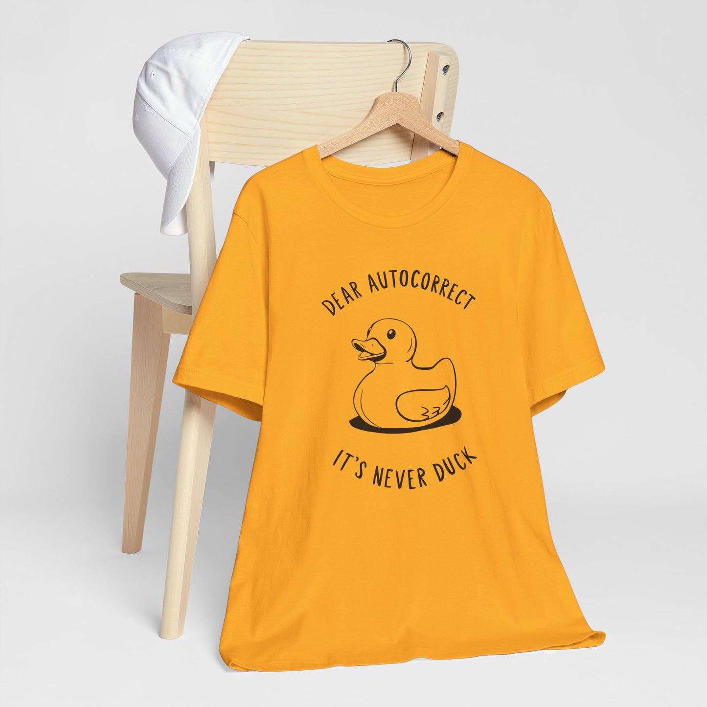 Dear Autocorrect - Funny Rubber Duck Tee