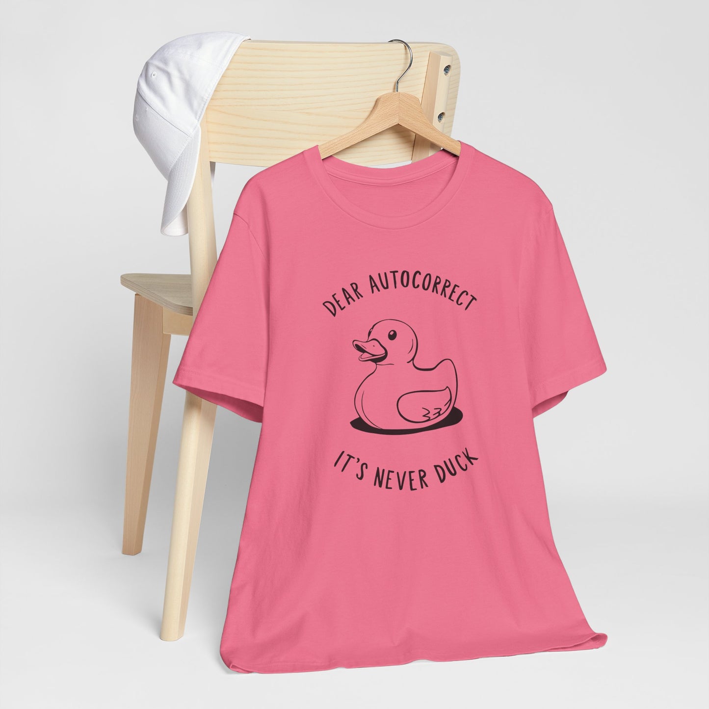 Dear Autocorrect - Funny Rubber Duck Tee