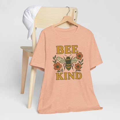 Bee Kind Floral Vintage Bee Tee Shirt