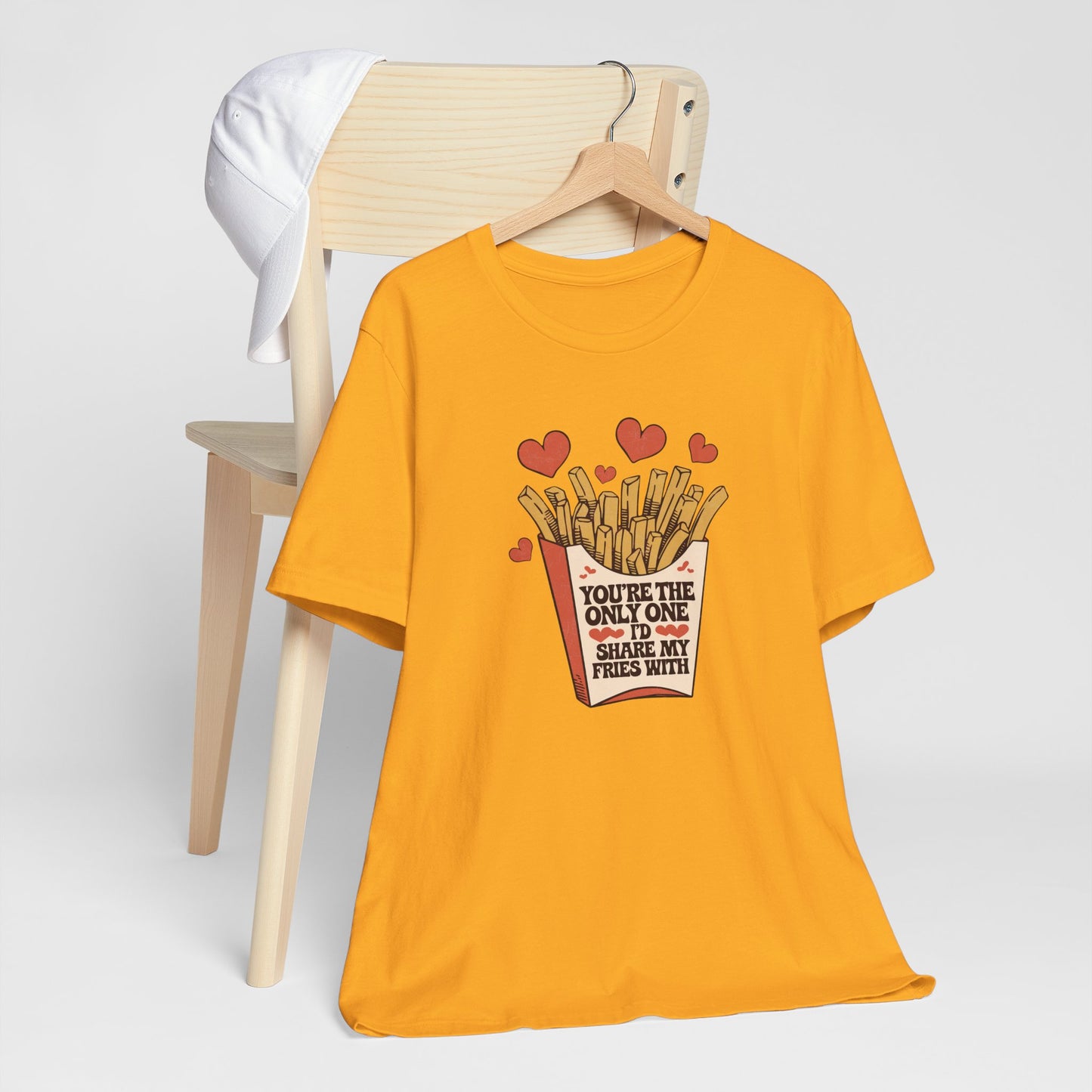 Share My Fries With You Valentine Tee Shirt