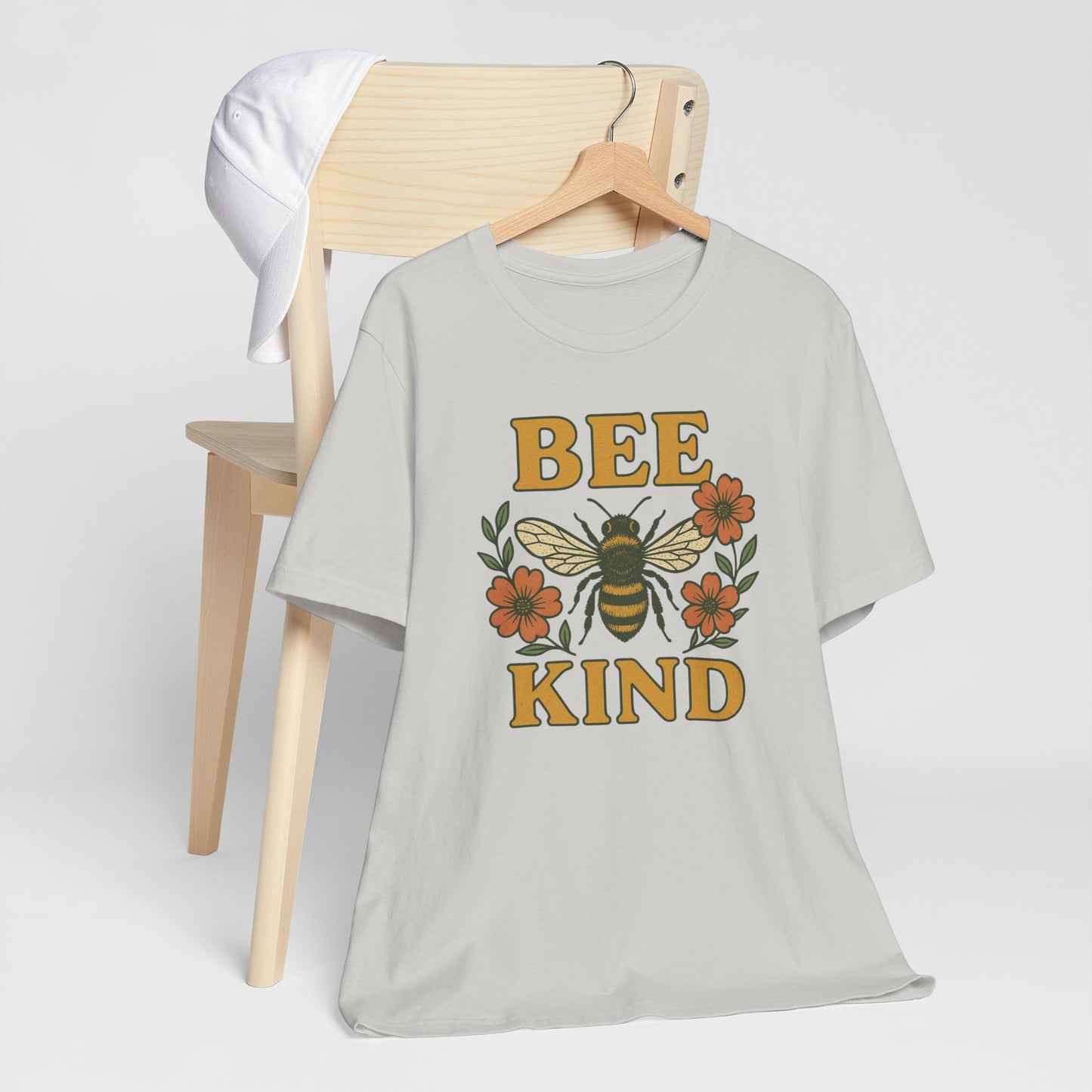 Bee Kind Floral Vintage Bee Tee Shirt