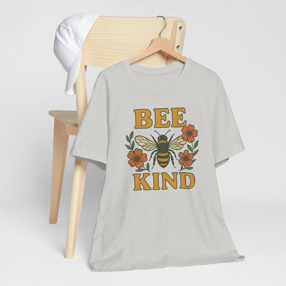 Bee Kind Floral Vintage Bee Tee Shirt