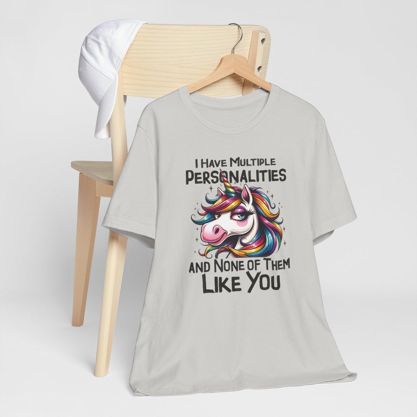 Funny Sarcaatic Unicorn Insult Short Sleeve Tee Shirt