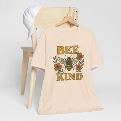 Bee Kind Floral Vintage Bee Tee Shirt