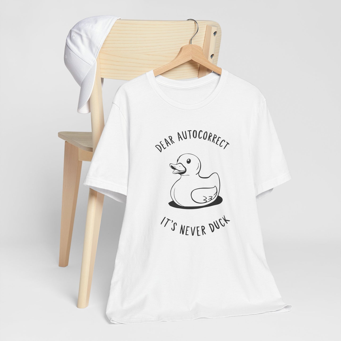 Dear Autocorrect - Funny Rubber Duck Tee