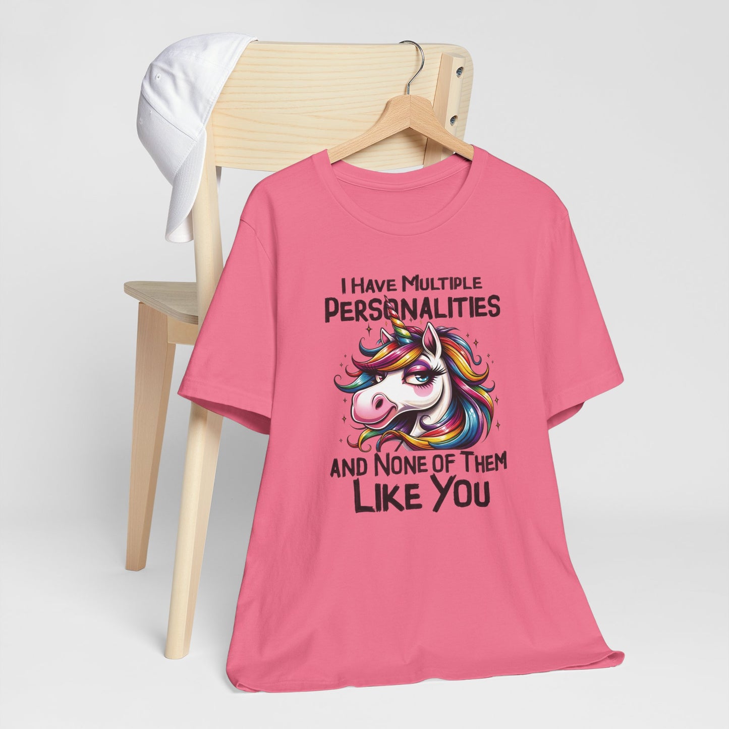 Funny Sarcaatic Unicorn Insult Short Sleeve Tee Shirt