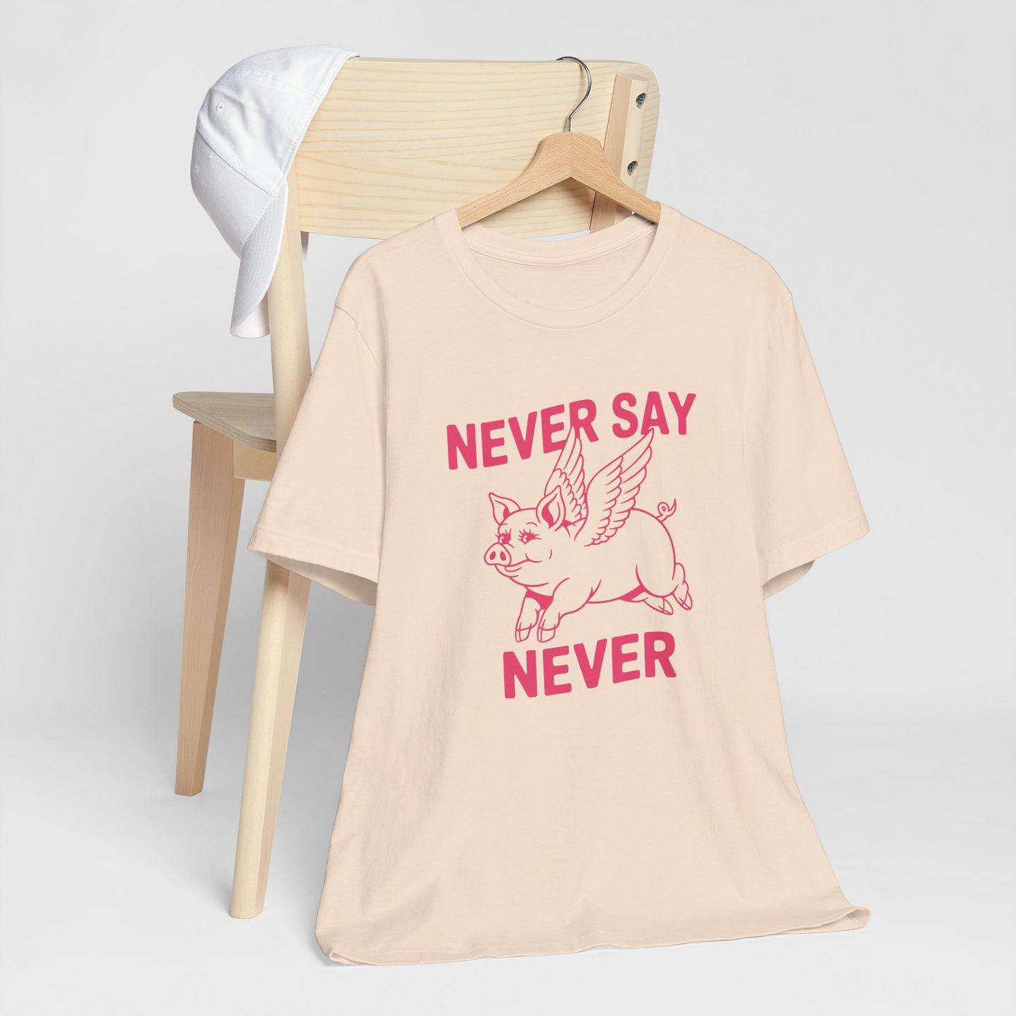 When Pigs Fly Idiom Tee Shirt