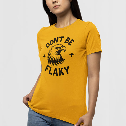 Don't Be Flaky - Bald Eagle Patriot Graphic Tee