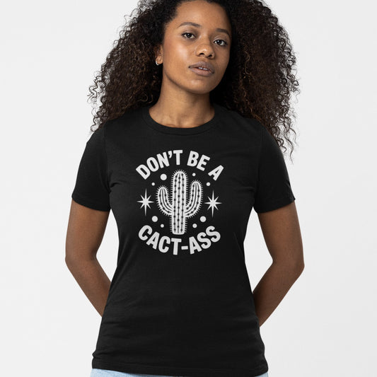Sarcastic Cactus Short Sleeve T-Shirt