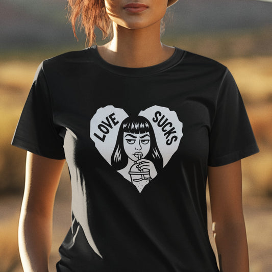 Love Sucks Anti-Valentine T-Shirt