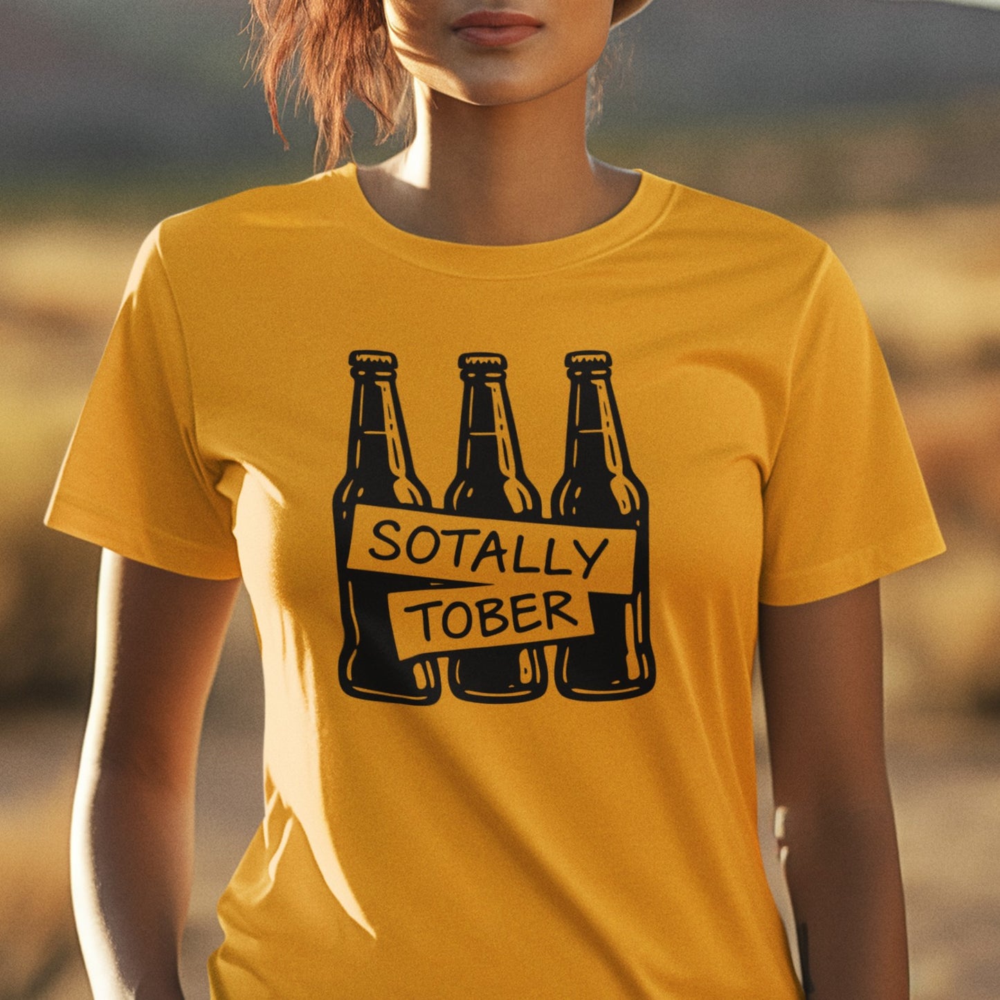 Sotally Tober Beer Bottle Unisex Tee Shirt